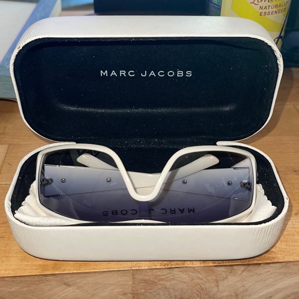 Vintage Marc Jacobs white sunglasses
